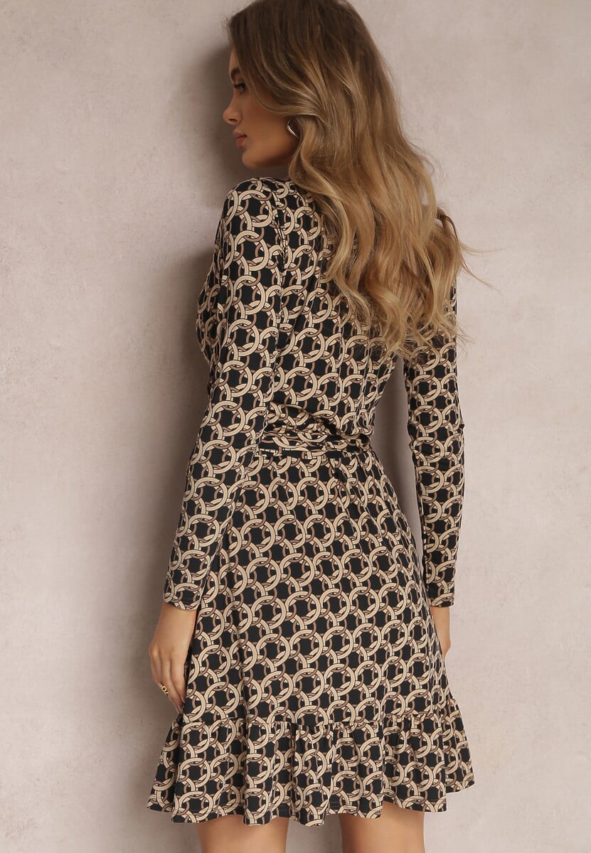 Ciemnobeżowa Sukienka Misso