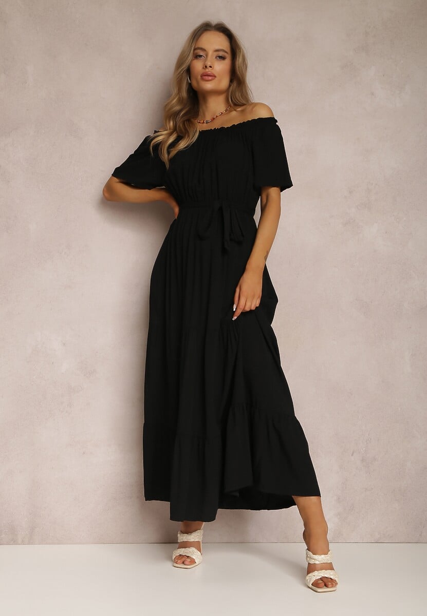 Czarna Sukienka Amiphiphae