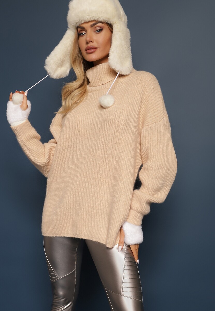 Fioletowy Golf Oversize Malia