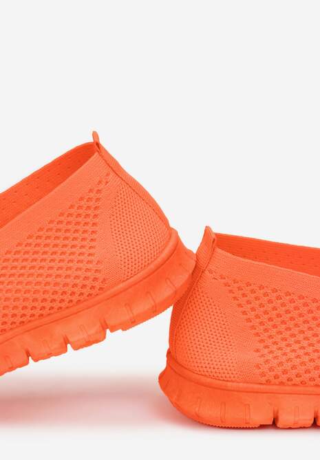 Pomarańczowe Tenisówki Pasquier