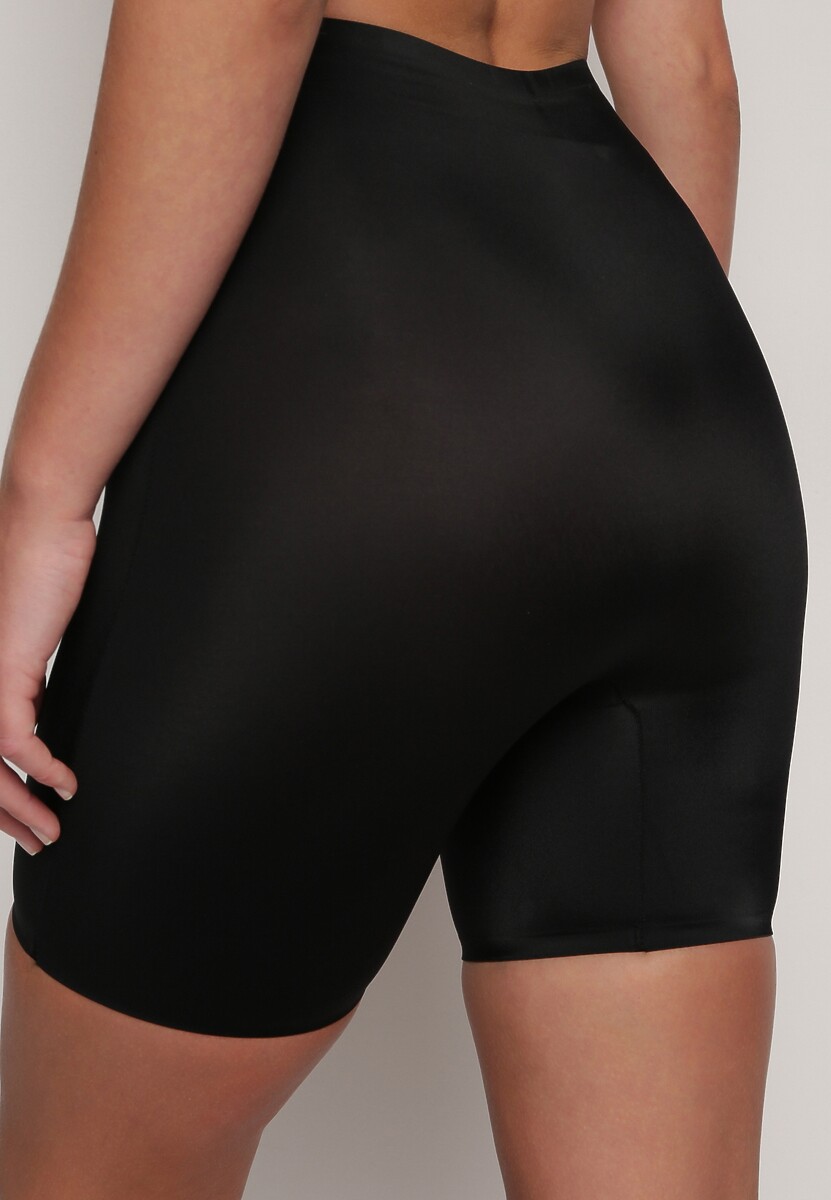 Czarne Elastyczne Majtki Modelujące High Waist Swierisa