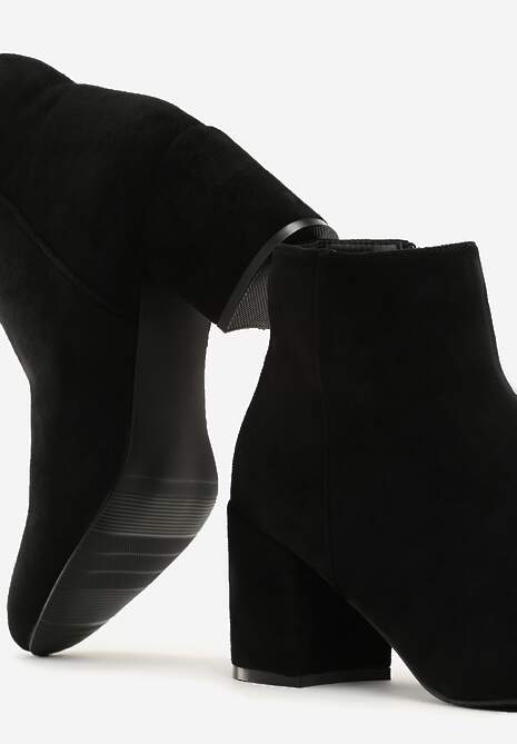 Czarne Botki Home With You