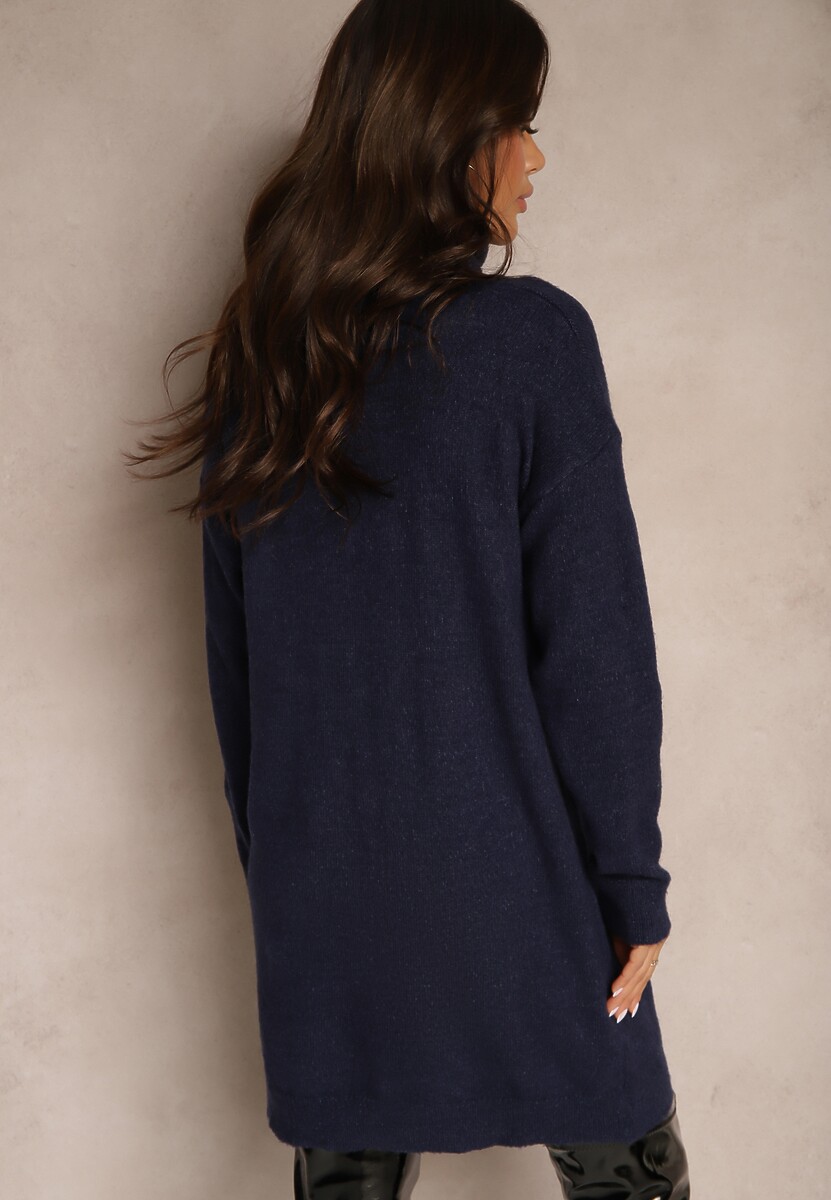 Granatowa Sukienka Milana