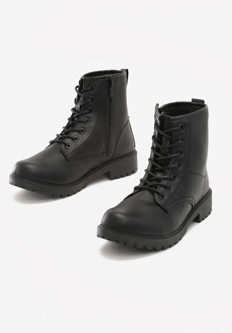 Czarne Botki Baines