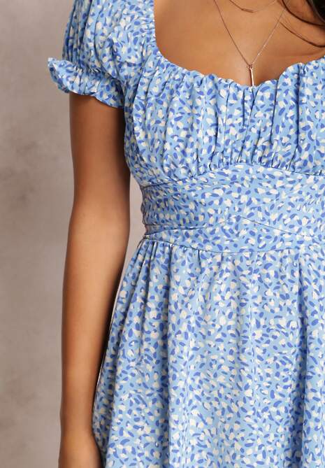 Niebieska Sukienka Dukta