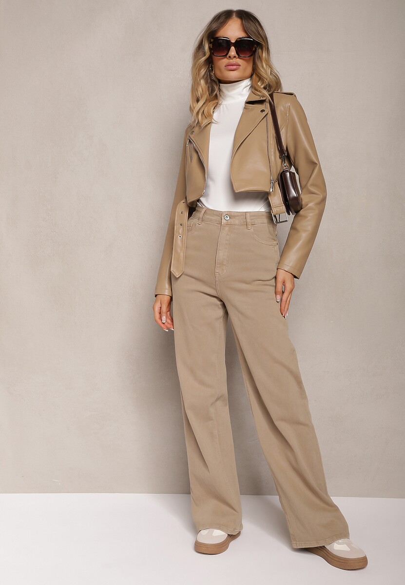 Czarne Jeansy Szerokie Phririope