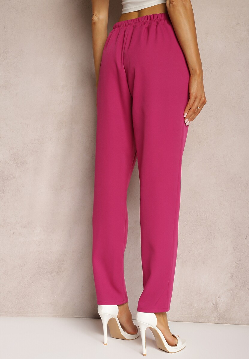 Fuksjowe Spodnie Cygaretki Zalko