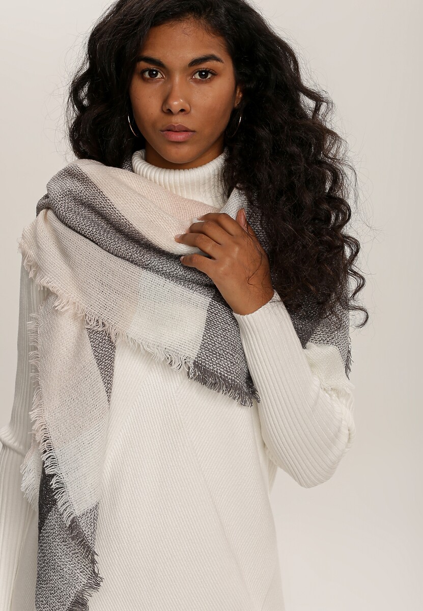 Granatowy Szalik Square