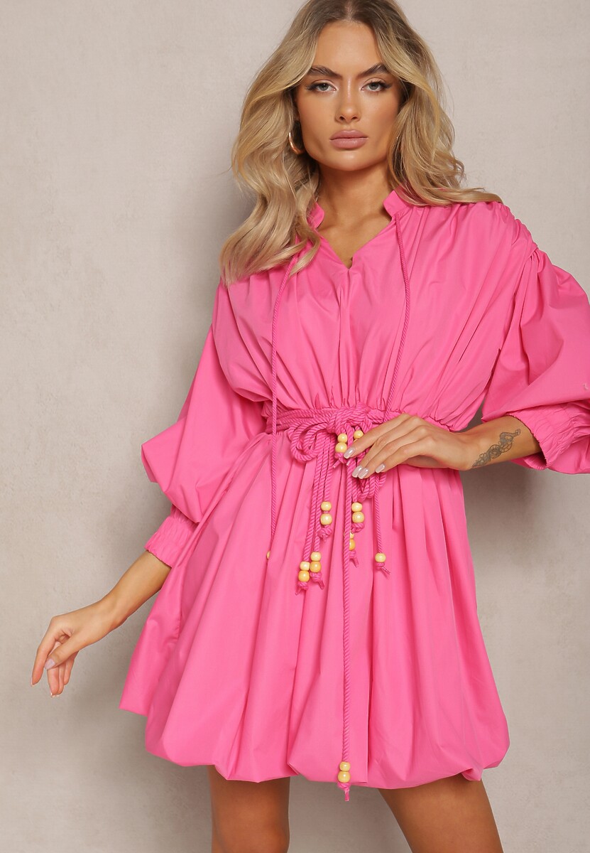 Niebieska Sukienka Appomene