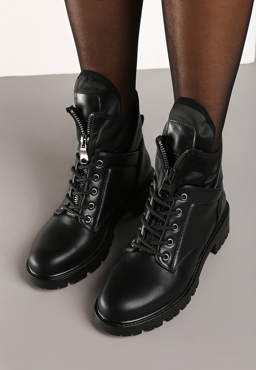 Czarne Botki Lilineth