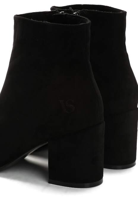 Czarne Botki Home With You