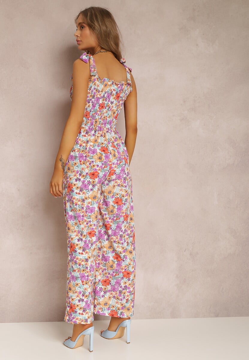 Fioletowo-Biały Kombinezon Laodena