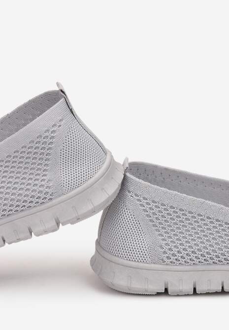 Szare Tenisówki Pasquier