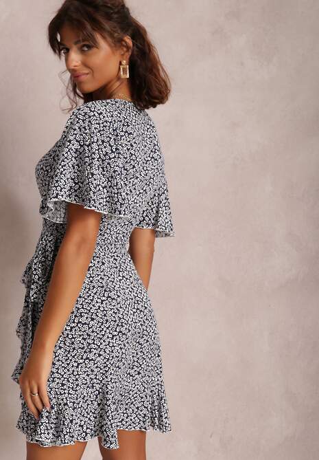 Granatowa Sukienka Pasyxo