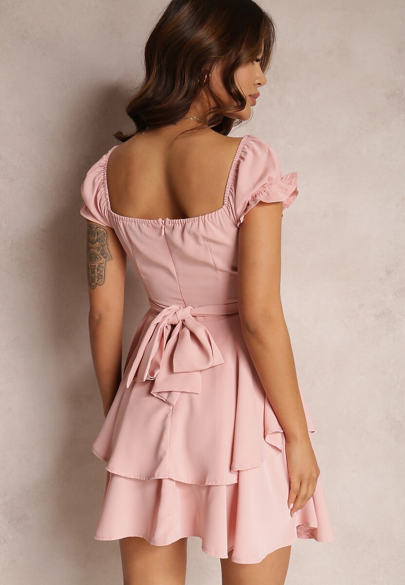 Różowa Sukienka Kephenia