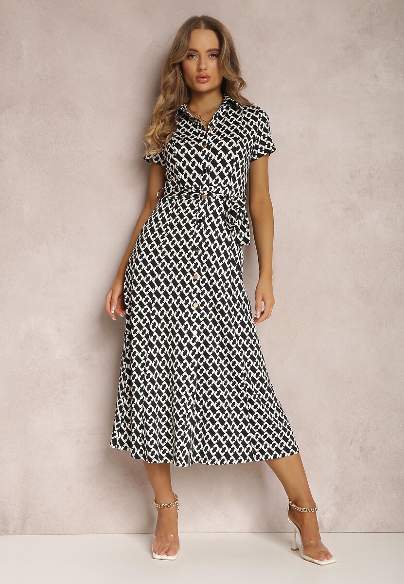 Czarna Sukienka Prixia