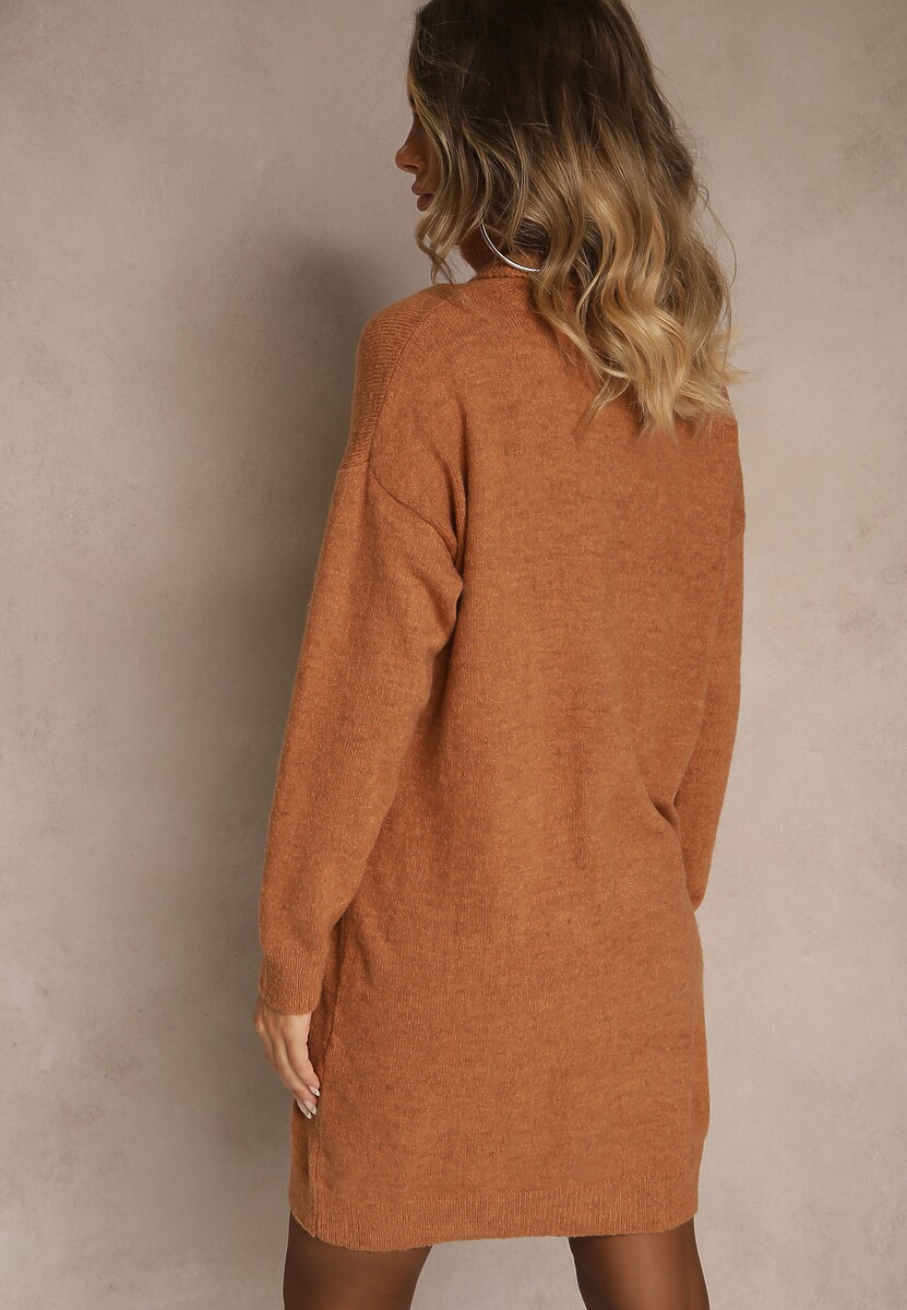 Jasnobrązowa Sukienka Milana