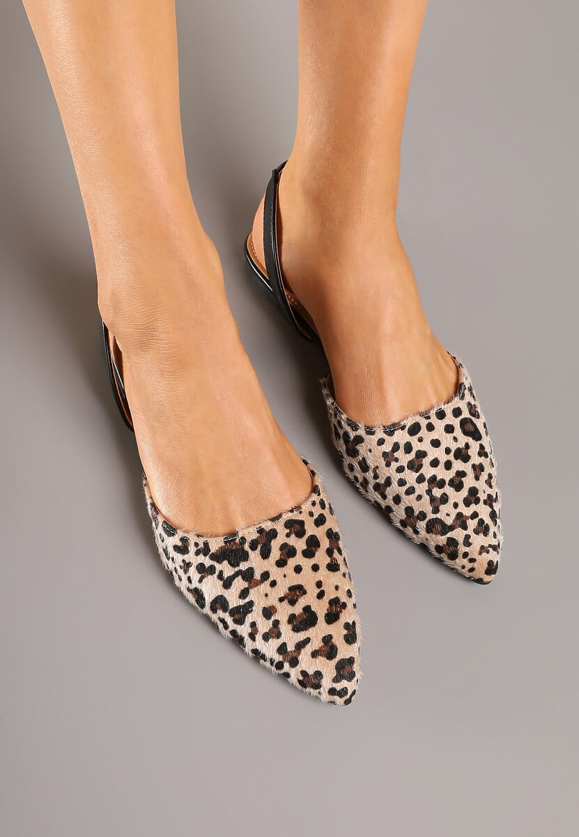 Panterkowe Sandały na Wsuwanie Wenorea