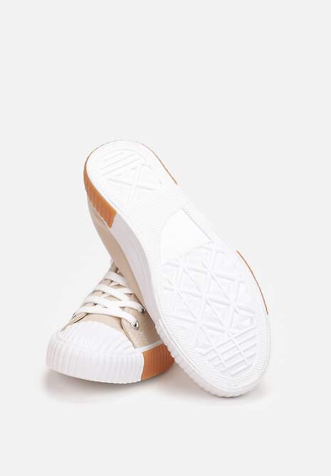 Beżowe Trampki Athizephila