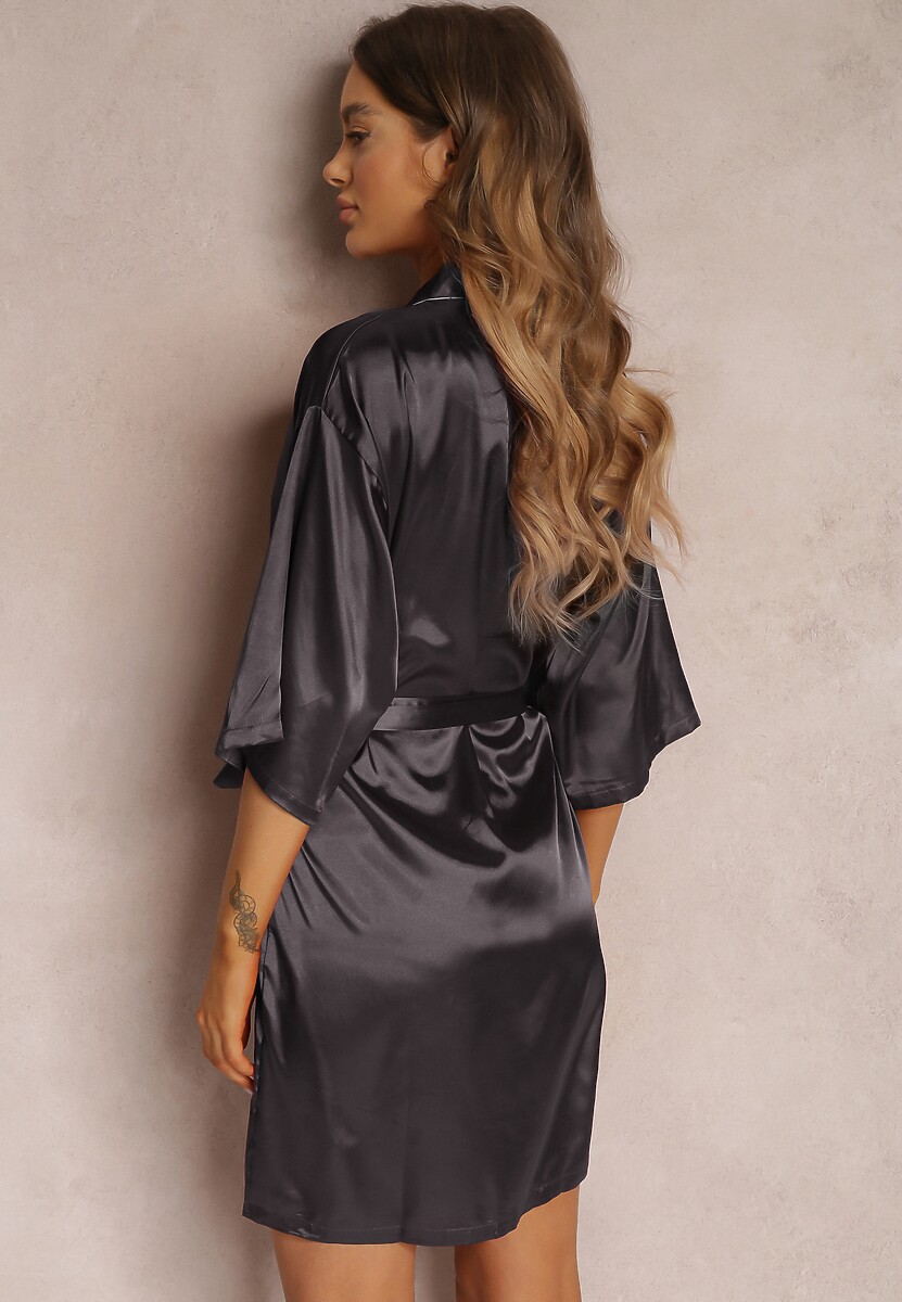 Czarny Szlafrok Pheneis