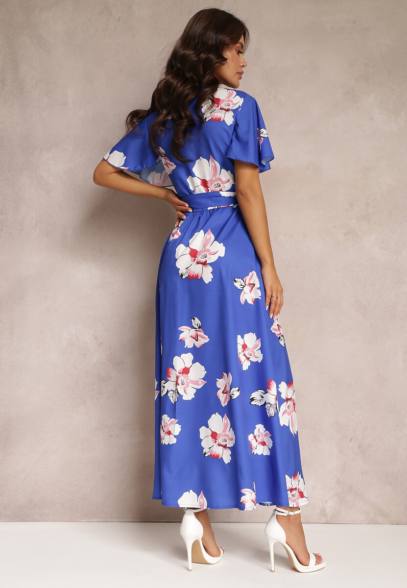 Ciemnoniebieska Sukienka Phaetheithe