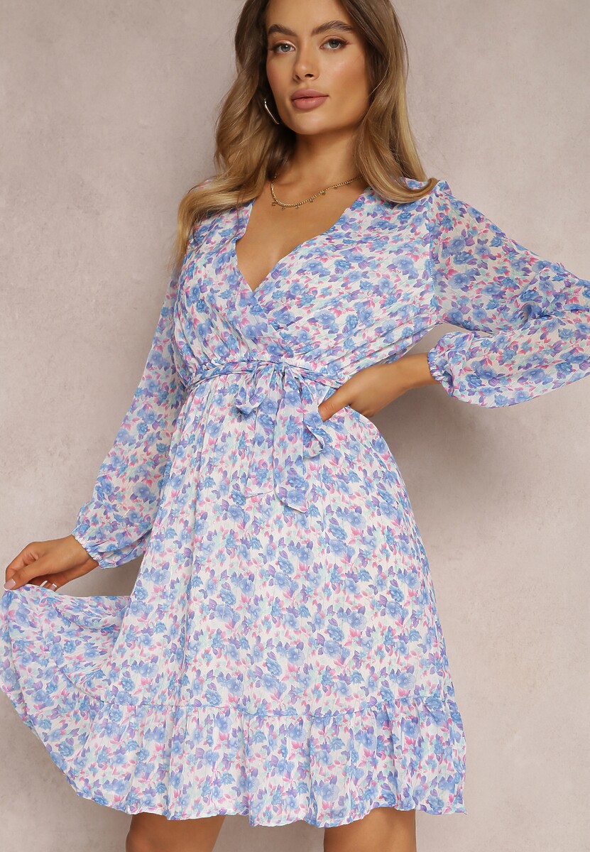 Niebieska Sukienka Hellolea