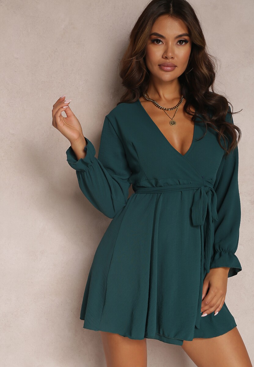 Ciemnofioletowa Sukienka Parthameia