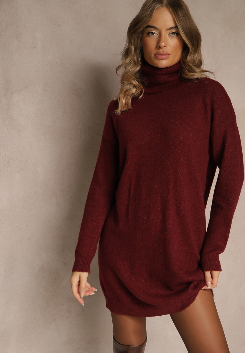 Bordowa Sukienka Milana