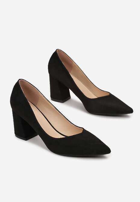 Czarne Czółenka Aqiamare