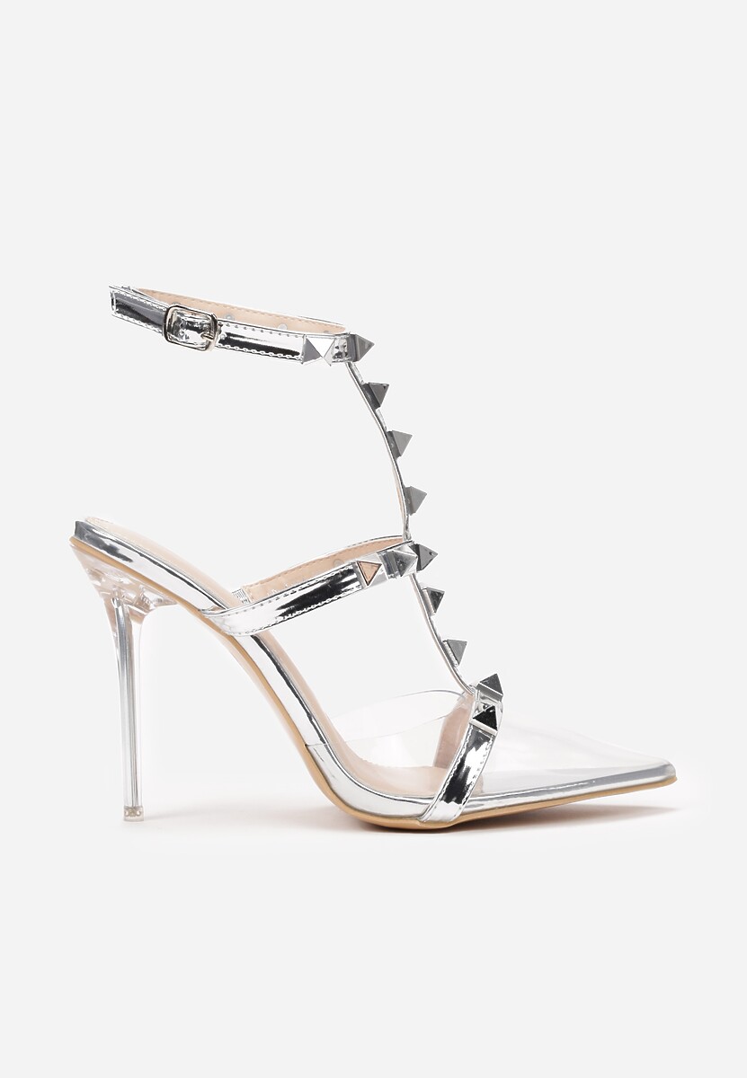 Srebrne Sandały Trusami