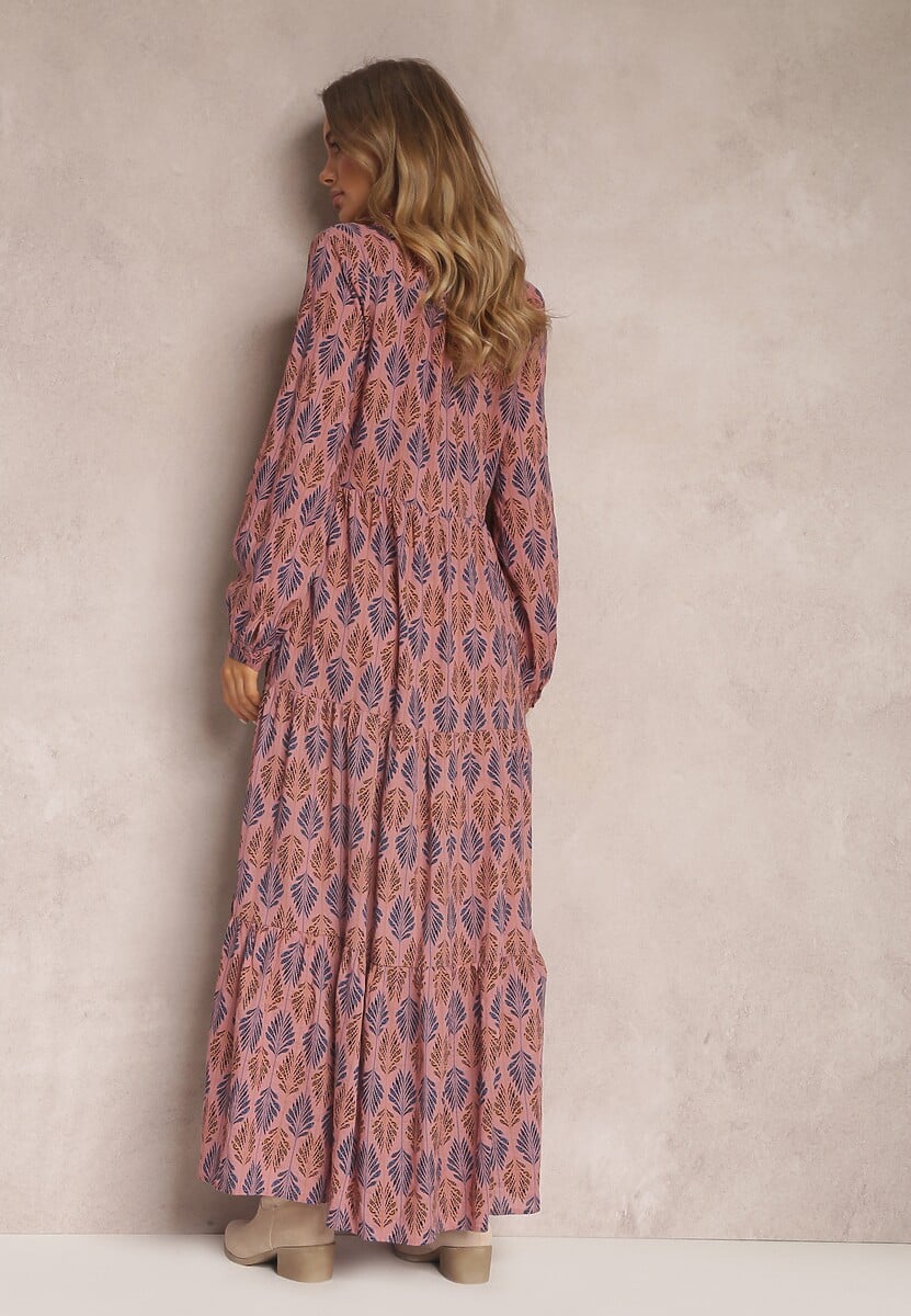 Ciemnoróżowa Sukienka Nikerine