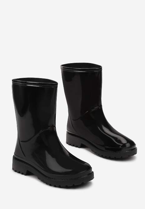 Czarne Kalosze Gumowe Mardia