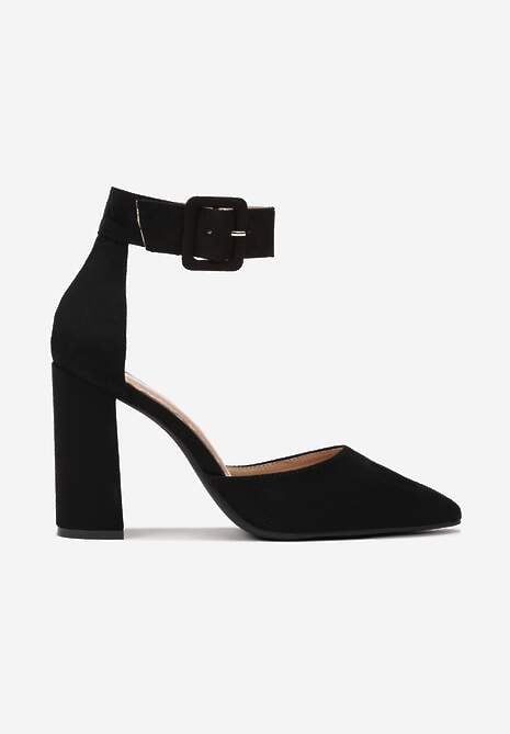 Czarne Czółenka Makki