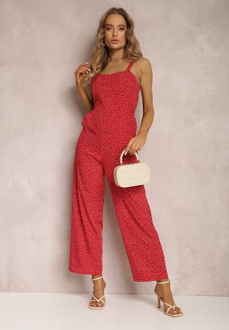 Bordowy Kombinezon Ismena