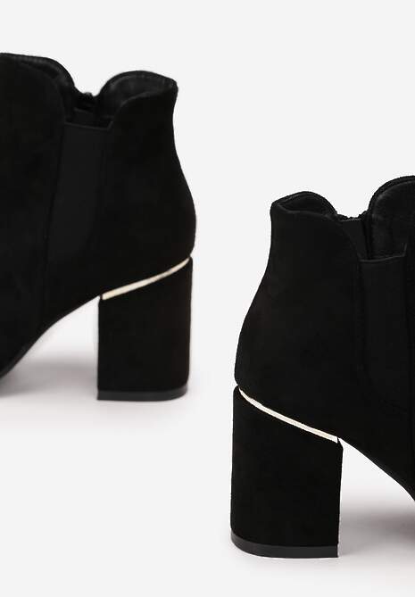 Czarne Botki Tyber