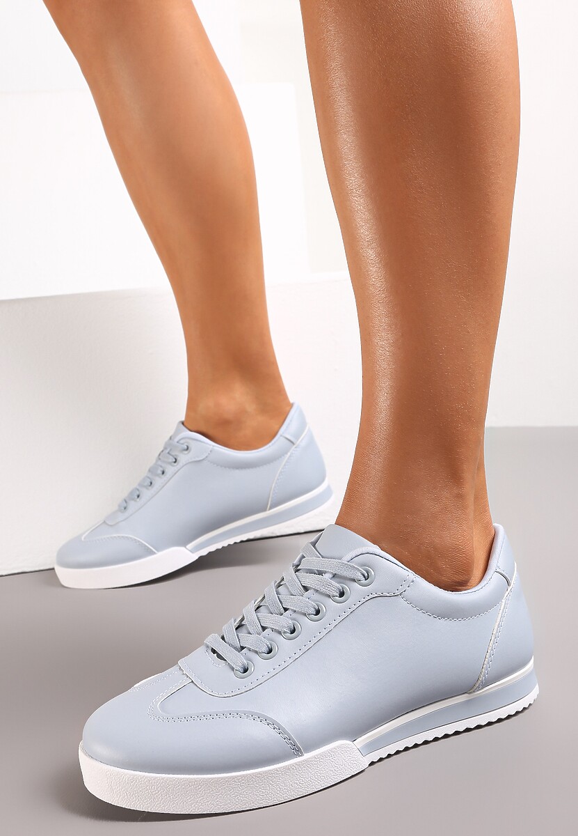 Niebieskie Sneakersy Turning Away