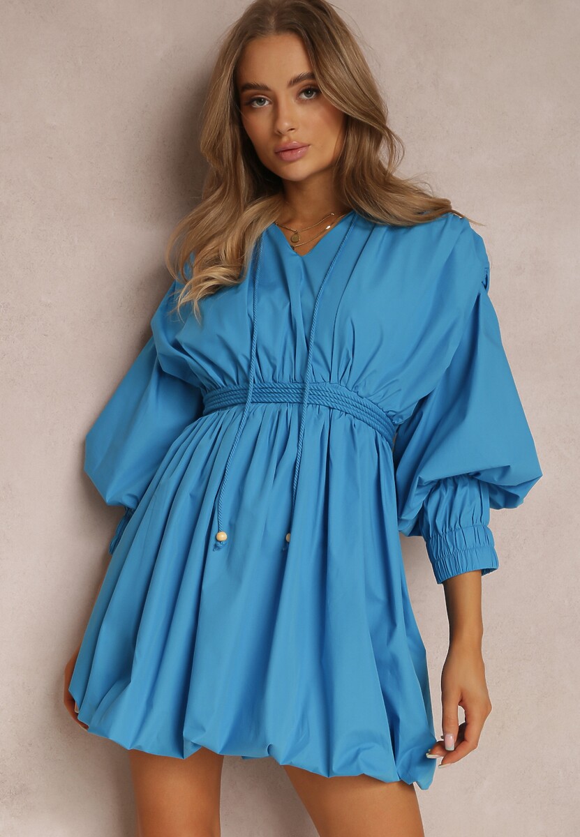 Niebieska Sukienka Appomene