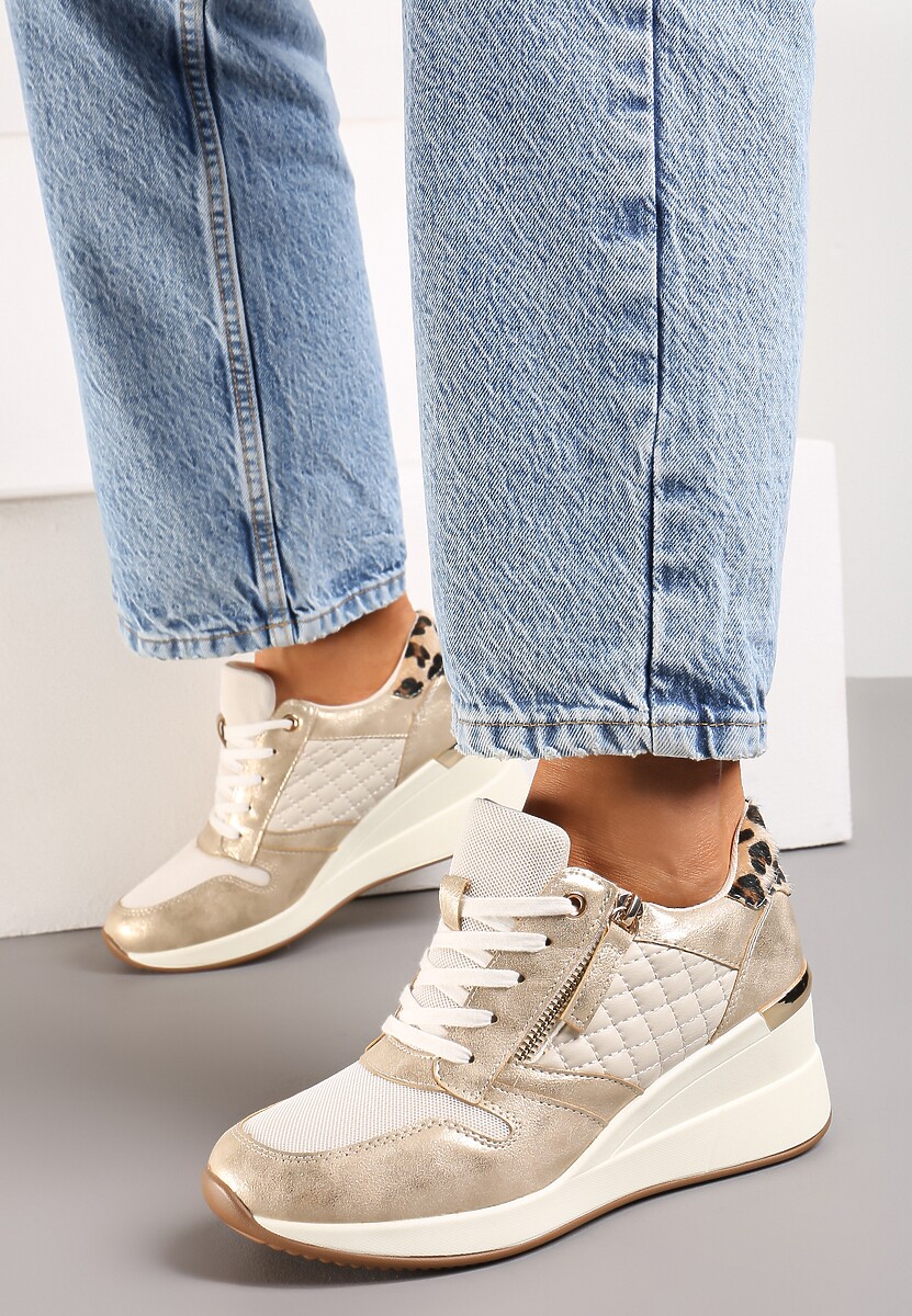 Złote Sneakersy Thessiore
