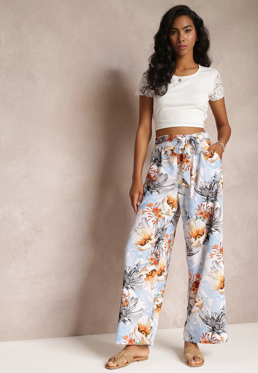 Miętowe Spodnie Hellonia