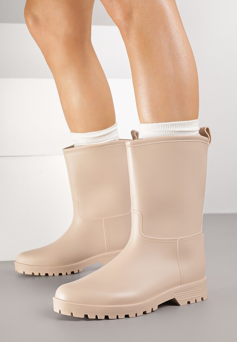 Bordowe Casualowe Kalosze Dirrive