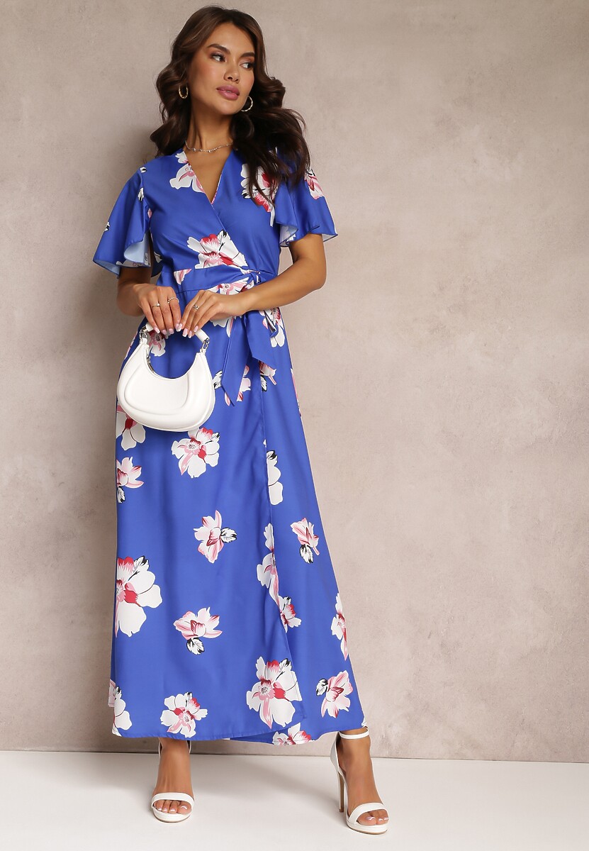 Ciemnoniebieska Sukienka Phaetheithe