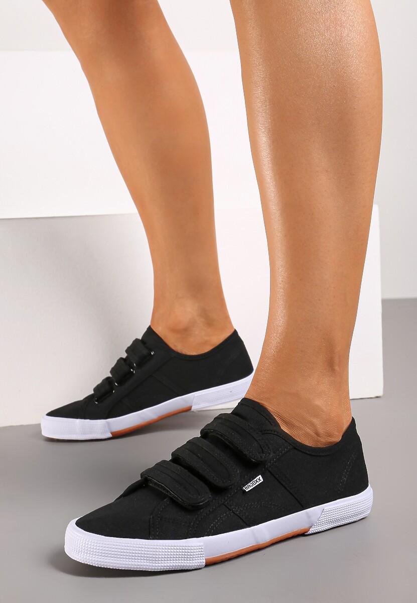 Czarne Tenisówki Ampinna