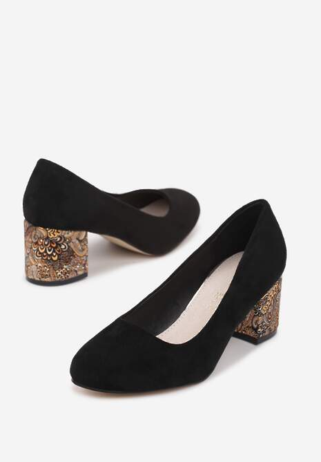 Czarne Czółenka Brille