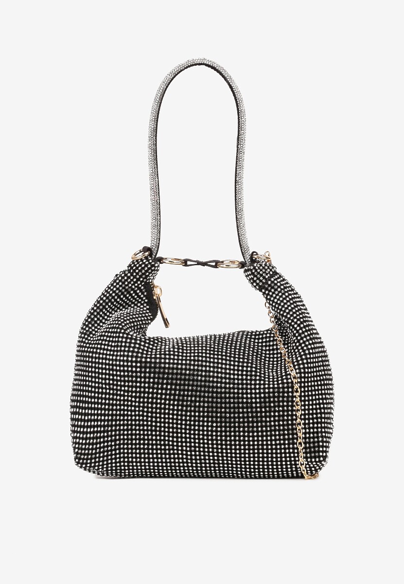 Czarna Cyrkoniowa Torebka Wieczorowa Vices Deviva