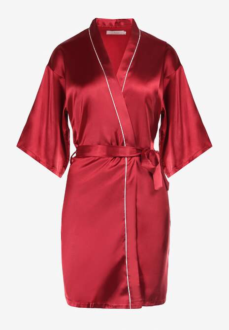 Bordowy Szlafrok Pheneis