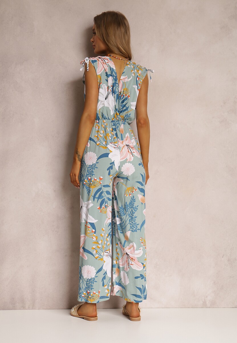 Miętowy Kombinezon Weeney