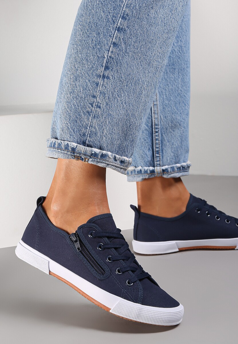 Granatowe Tenisówki Salodella