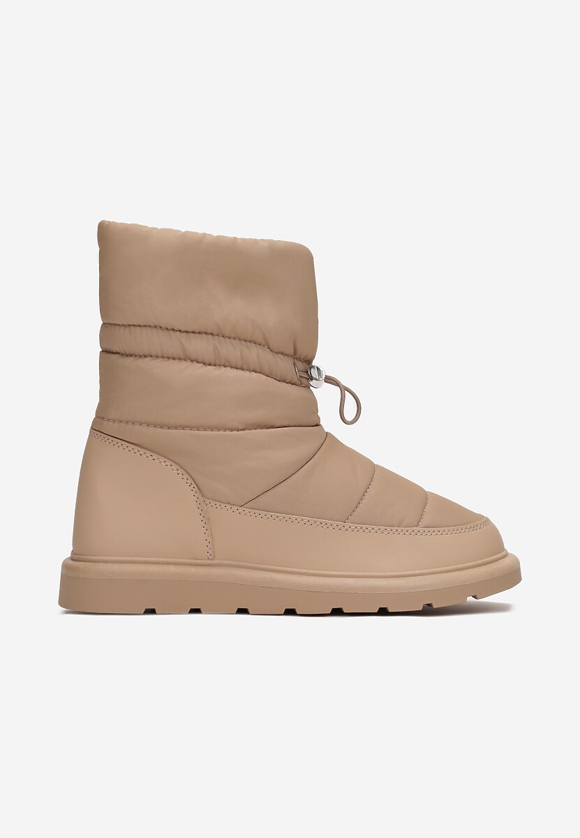 Ciemnobeżowe Śniegowce Leonard