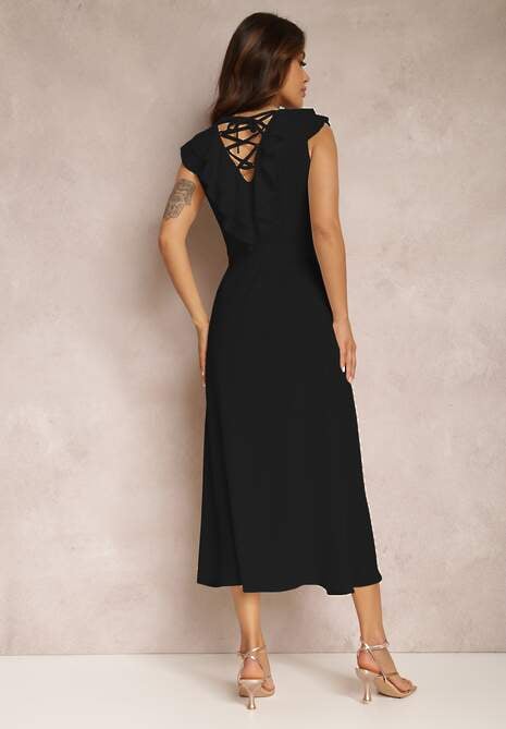 Czarna Sukienka Aeritrite