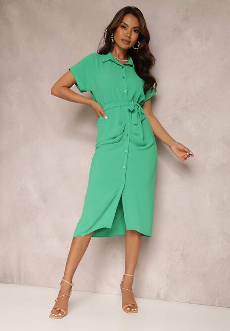 Zielona Sukienka Dipkey